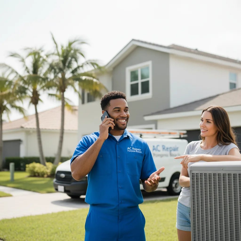 AC Repair Pompano Beach customer support in Frederica